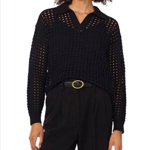 LOFT Black V-Neck Women's Sweater
